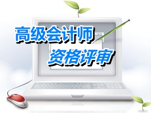 湖南2014年高級會計(jì)師資格評審申報材料內(nèi)容及裝訂排列