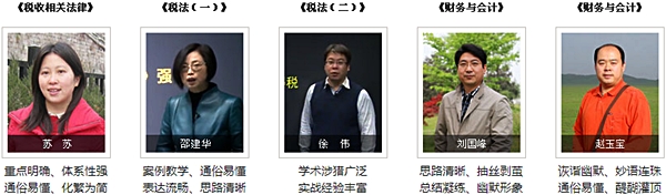 正保會計網(wǎng)校2015年注冊稅務(wù)師輔導(dǎo)老師