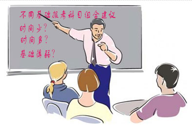 2016年中級會計(jì)職稱不同基礎(chǔ)考生報(bào)考科目組合建議