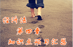 2016中級會計職稱《經(jīng)濟法》第四章知識點預(yù)習(xí)匯總