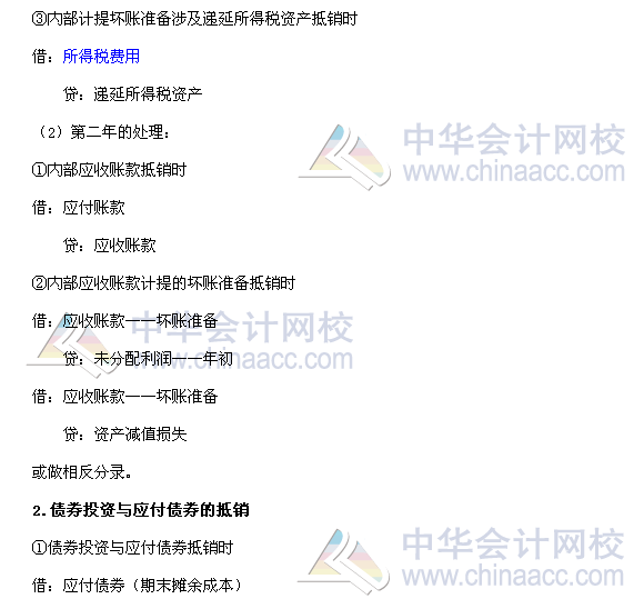 2017年《中級會計實務(wù)》高頻考點(diǎn)：內(nèi)部債權(quán)債務(wù)的抵銷