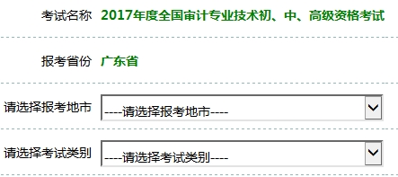 2017年審計(jì)師考試報名入口開通