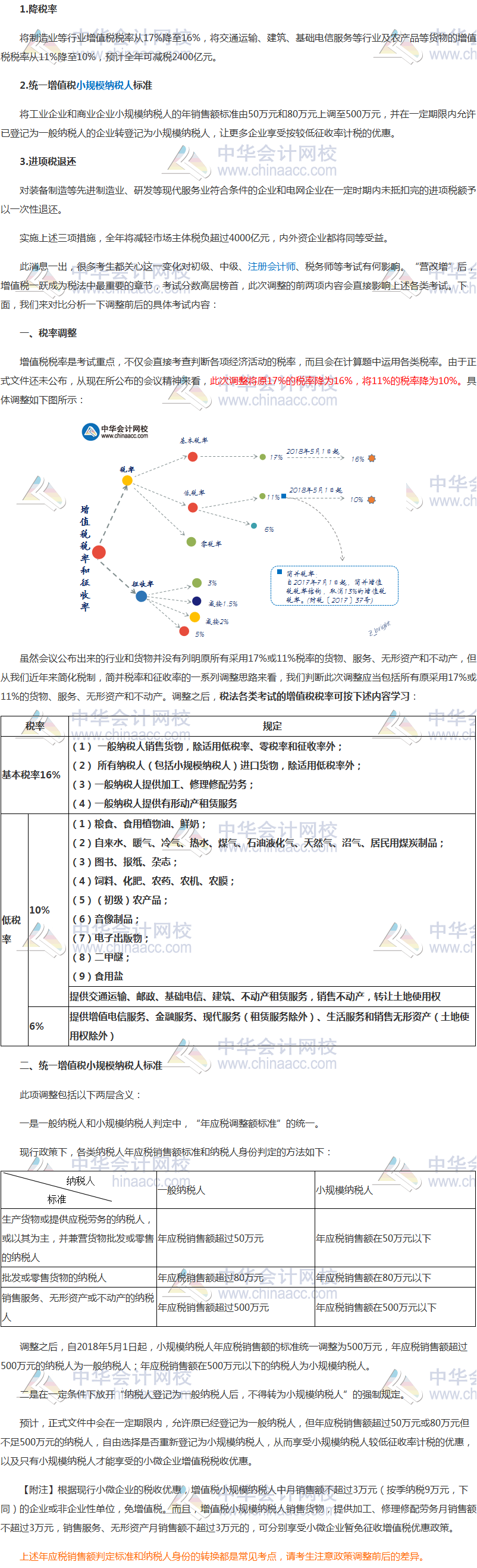 增值稅改革對(duì)稅務(wù)師考試有何影響？