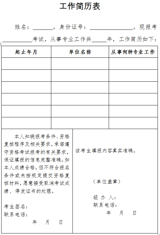 廣東經(jīng)濟師考試報名表