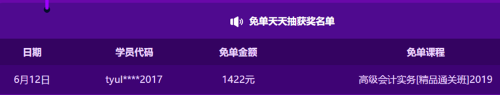 就在昨天 報(bào)了高級(jí)會(huì)計(jì)師課程的他被免單砸中了 你還觀望嗎？