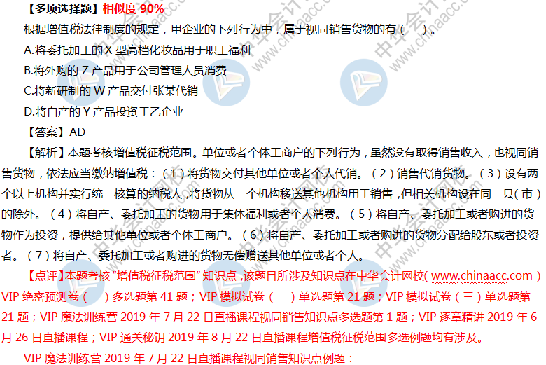 2019中級會計(jì)職稱VIP簽約特訓(xùn)計(jì)劃《經(jīng)濟(jì)法》考試情況分析