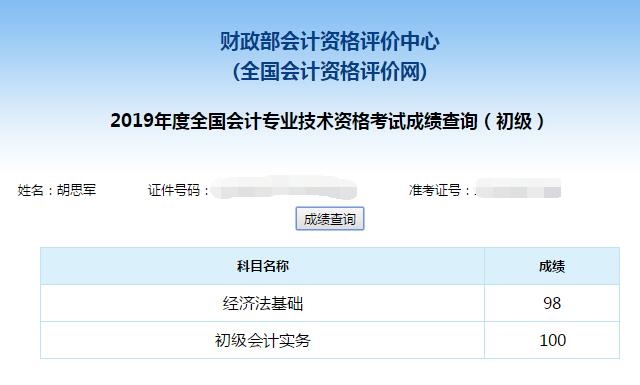 2019年198分初級(jí)會(huì)計(jì)狀元 教你順利得高分！