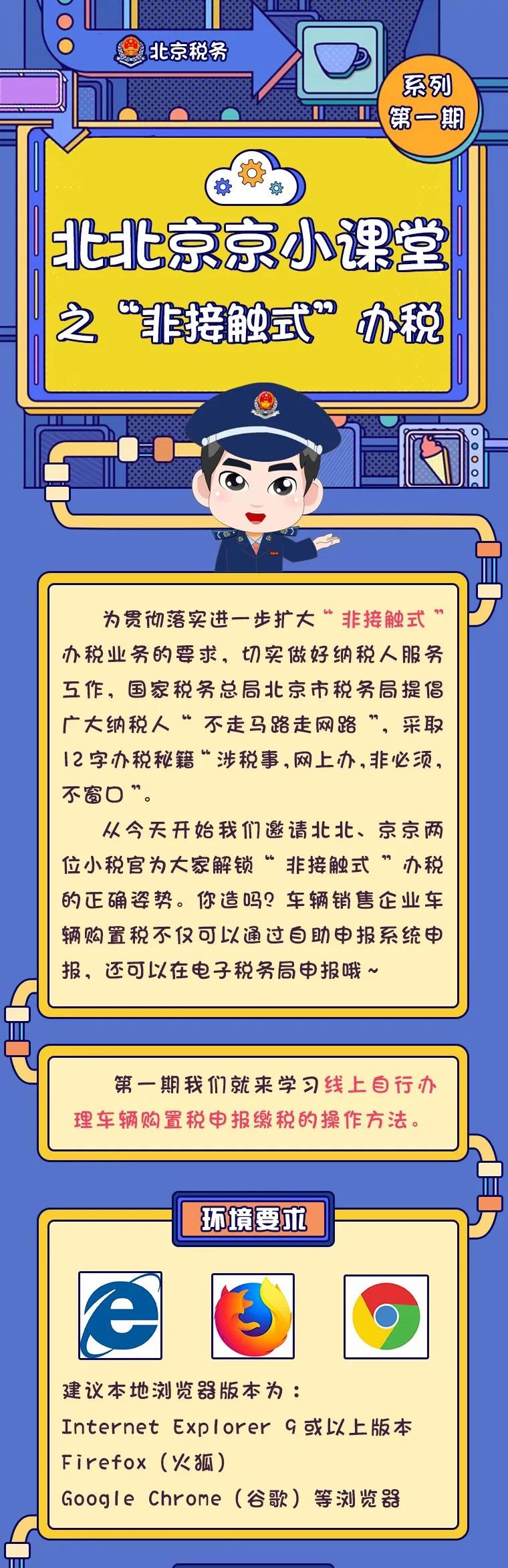  “非接觸式”辦稅之車輛購置稅申報(bào)繳稅