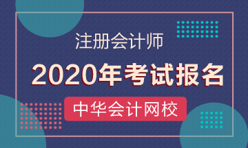 保定2020年注會(huì)報(bào)名入口是哪？