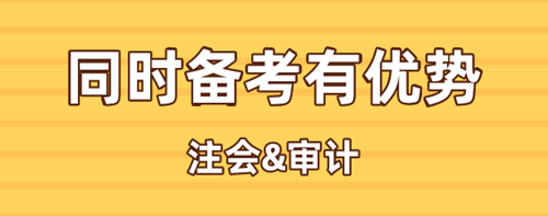 注會和審計師同時備考有優(yōu)勢？難度還更低？