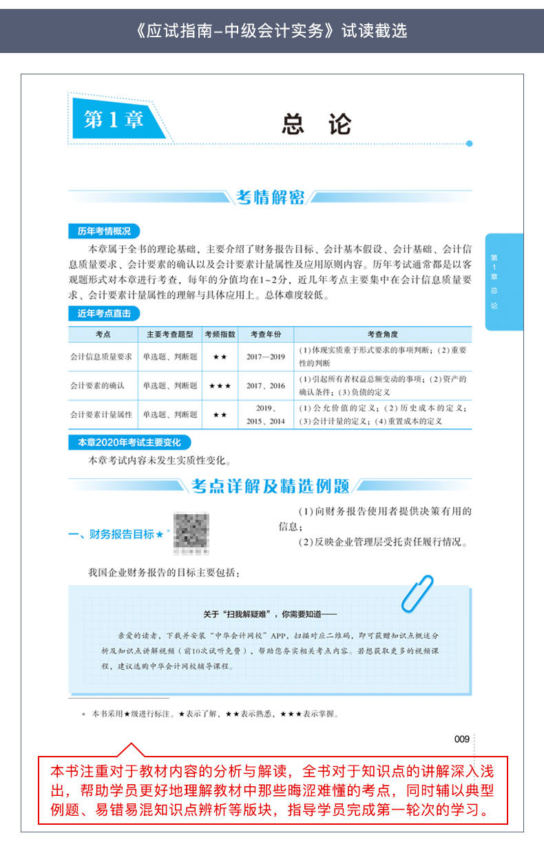 抓住機(jī)會！中級會計實務(wù)應(yīng)試指南圖書特點&試讀