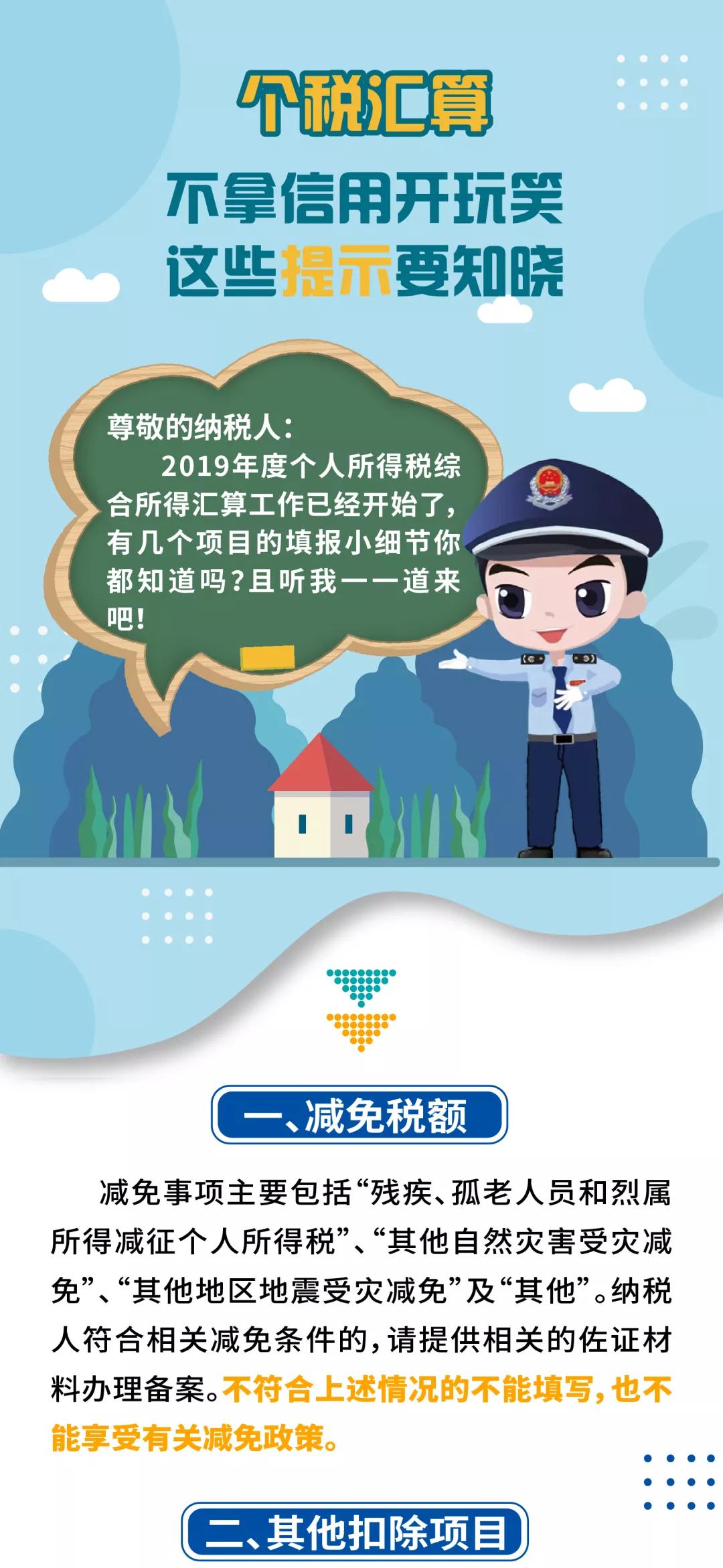 個(gè)稅匯算：您的信用很重要，這些提示要知曉