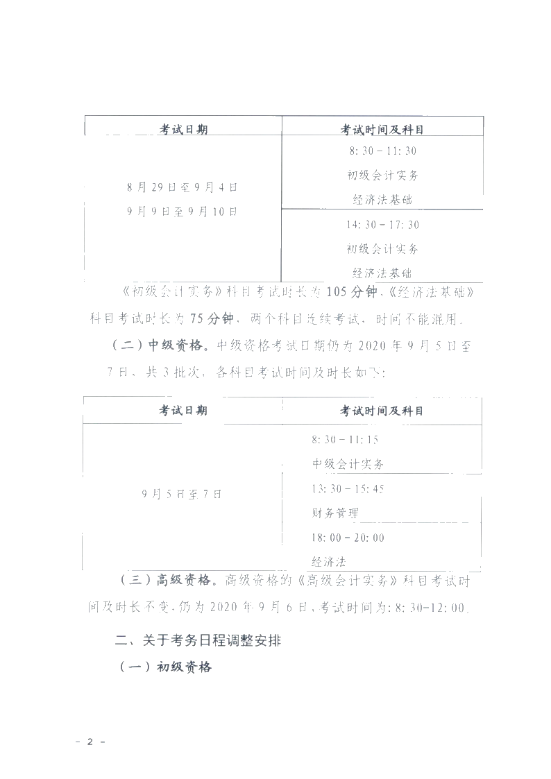 廣東省梅州市確定初級會計考試時間及準(zhǔn)考證打印時間！