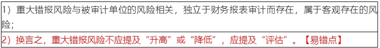 2020年注會(huì)考生收藏！注會(huì)《審計(jì)》易錯(cuò)高頻考點(diǎn)來了！