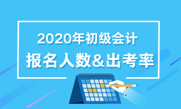 查看！各地2020年初級(jí)會(huì)計(jì)職稱報(bào)名人數(shù)及出考率匯總！