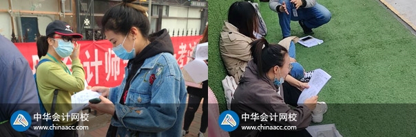 看看我們的注會(huì)考生~考前一刻不敢耽誤！
