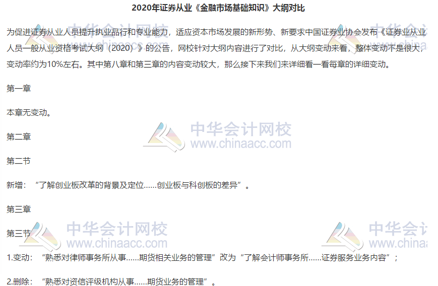 【晴天霹靂】證券考試大綱更新了！舊教材要廢？