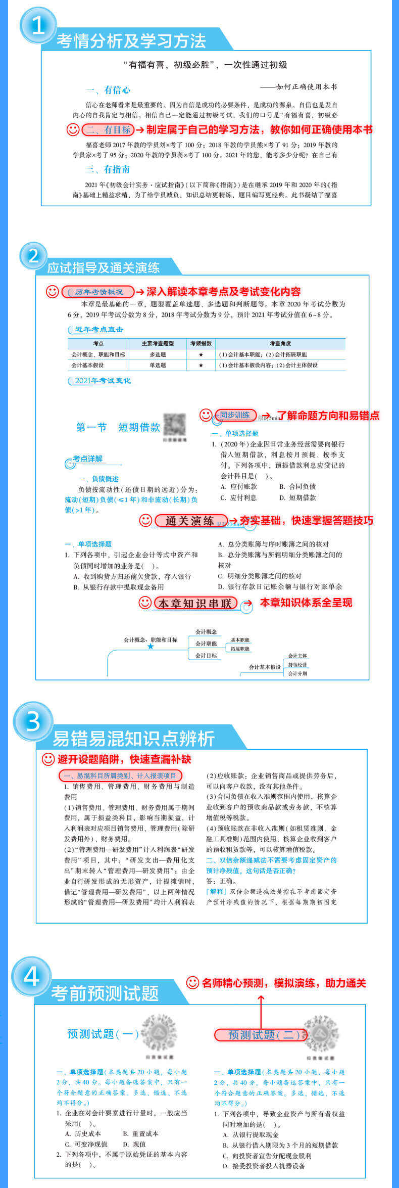 初級會計(jì)基礎(chǔ)階段備考必備輔導(dǎo)書之應(yīng)試指南！來了解你不知道的它