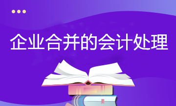 干貨！企業(yè)合并的會計處理 有案例~
