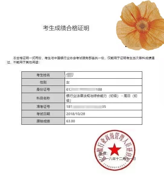 銀行職業(yè)成績合格證書和資格證書有何區(qū)別？