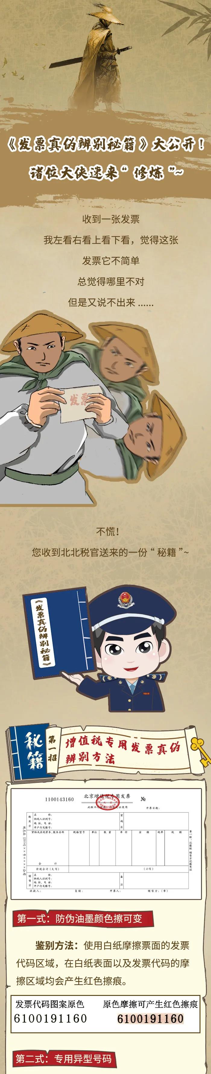 《發(fā)票真?zhèn)伪鎰e秘籍》大公開(kāi)！諸位會(huì)計(jì)大俠速來(lái)“修煉”~