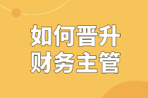 如何從一個小白會計晉升財務(wù)主管？