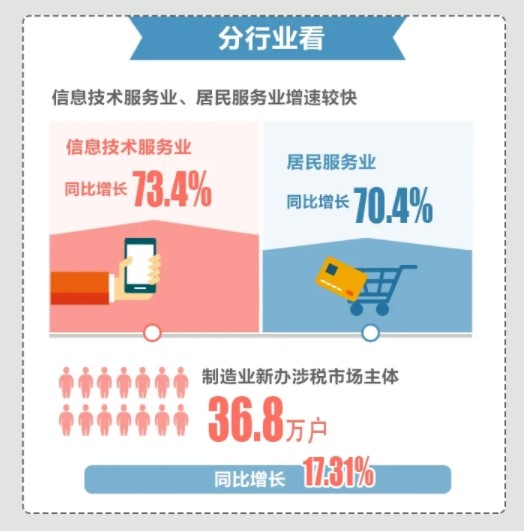 2021上半年新辦涉稅市場(chǎng)主體有哪些亮點(diǎn)？為你揭秘