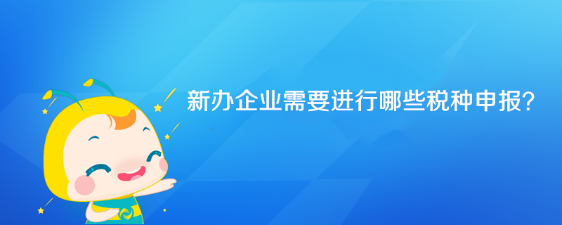新辦企業(yè)需要進(jìn)行哪些稅種申報？