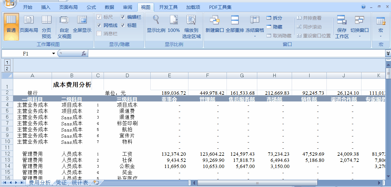 如何使用Excel里面的凍結(jié)窗格功能？詳細(xì)講解來了！