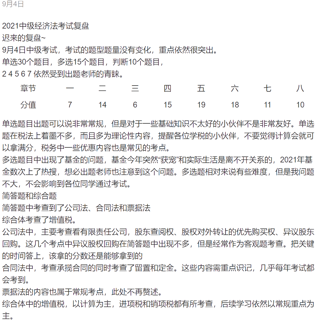 中級(jí)會(huì)計(jì)職稱經(jīng)濟(jì)法考點(diǎn)總結(jié) 延期地區(qū)很有可能考這些！