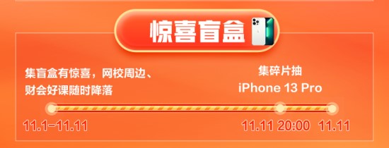爽十一lucky抽盲盒啦！拼手氣贏iPhone13Pro嗨到家