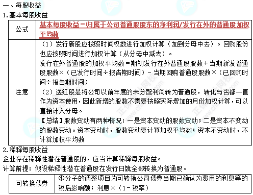中級(jí)《財(cái)務(wù)管理》高頻考點(diǎn)：上市公司財(cái)務(wù)分析