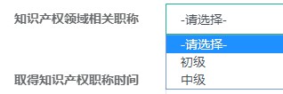 知識產(chǎn)權(quán)領(lǐng)域相關(guān)職稱