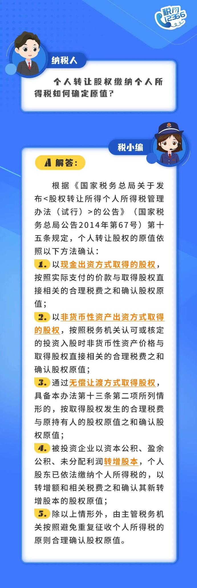 個人轉(zhuǎn)讓股權(quán)繳納個人所得稅如何確定原值？