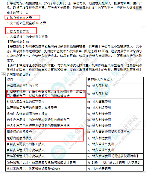2022年注會《會計》考試試題及參考答案單選題(回憶版下)