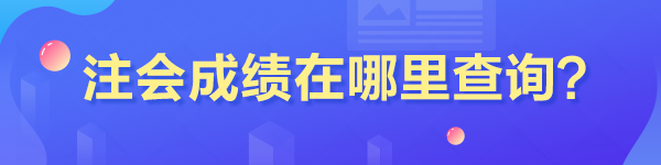 注冊會計師查分?jǐn)?shù)入口在哪里？