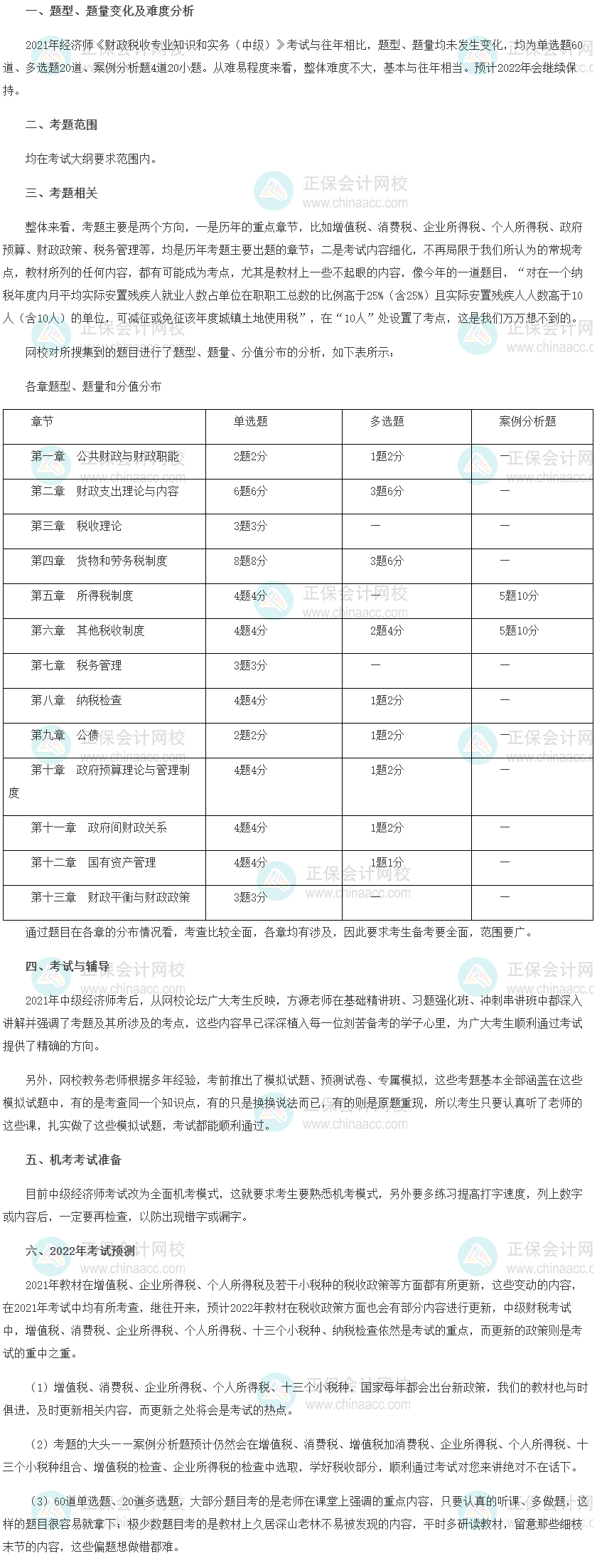 考情預測