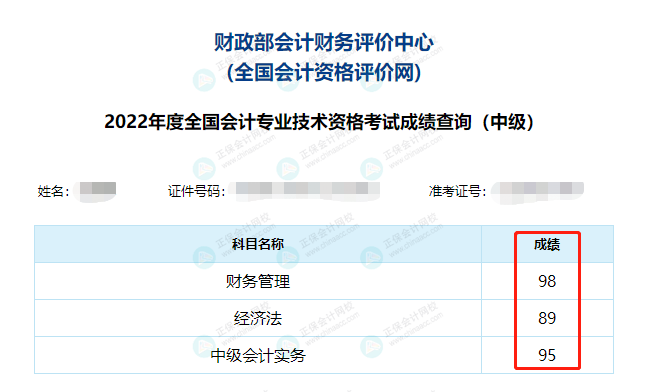 2022中級會計成績公布后要低調(diào)？但實力不允許??！必須曬出來！