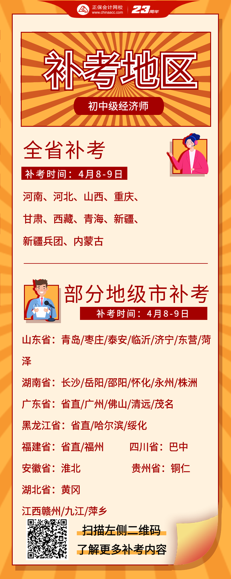 哪些地區(qū)可以參與2022初中級(jí)經(jīng)濟(jì)師補(bǔ)考？