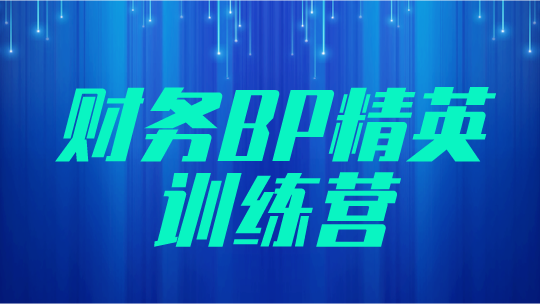 財務(wù)BP精英特訓(xùn)營