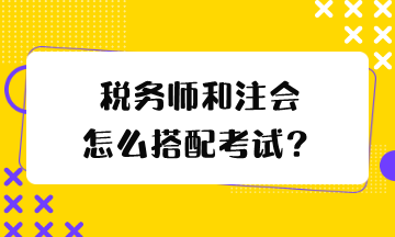 稅務(wù)師和注會怎么搭配考試？