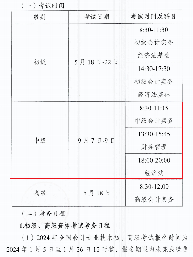 西藏阿里2024年中級(jí)會(huì)計(jì)職稱(chēng)報(bào)名簡(jiǎn)章