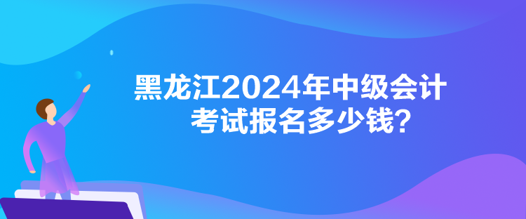 黑龍江2024年中級(jí)會(huì)計(jì)考試報(bào)名多少錢？