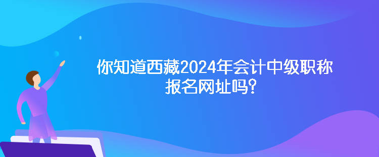 你知道西藏2024年會計中級職稱報名網(wǎng)址嗎？