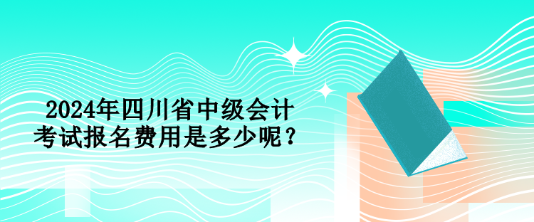 2024年四川省中級(jí)會(huì)計(jì)考試報(bào)名費(fèi)用是多少呢？