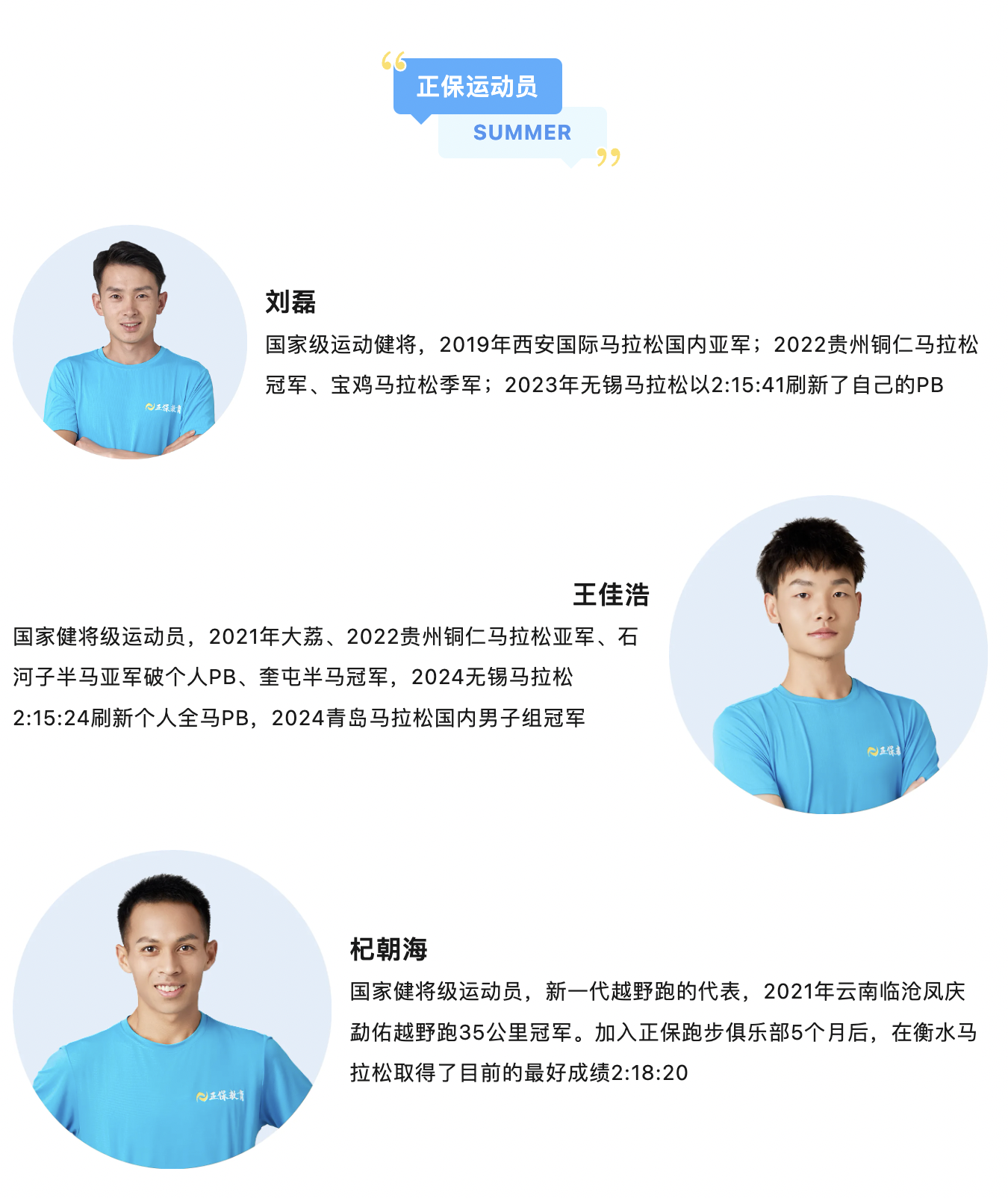 運動員介紹