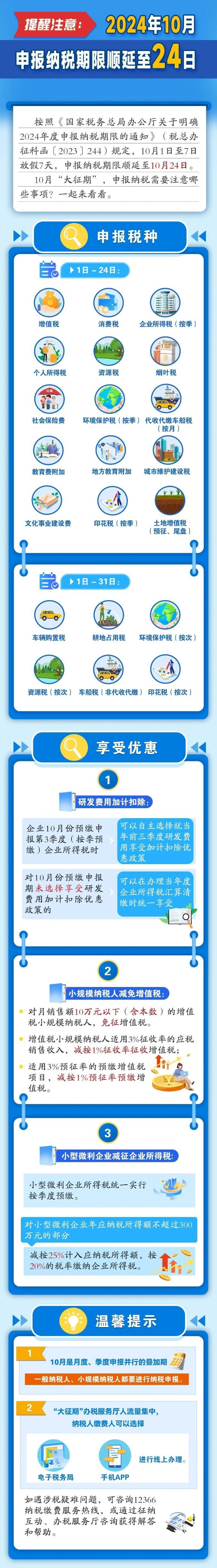 10月大征期，注意3項稅收優(yōu)惠可享受！