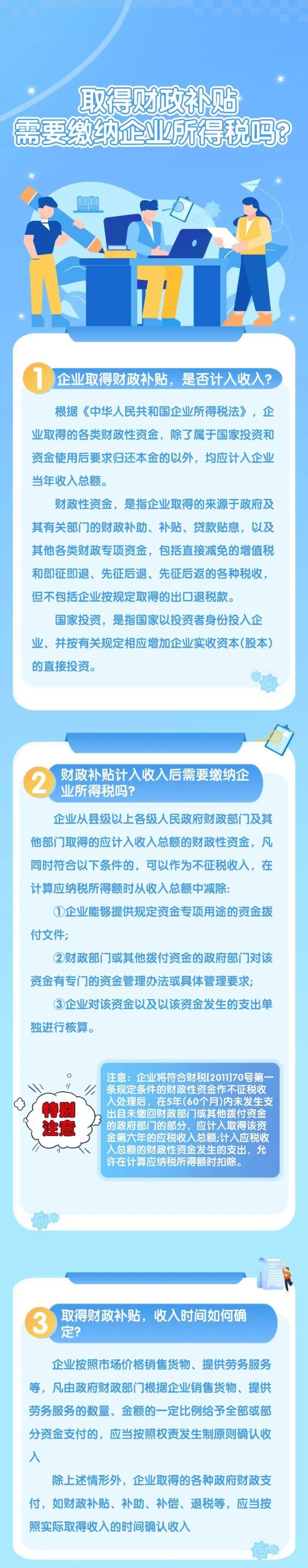 取得財(cái)政補(bǔ)貼需要繳納企業(yè)所得稅嗎？