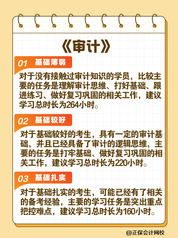 考生關(guān)注！2025年注會(huì)各科目建議學(xué)習(xí)時(shí)長(zhǎng)