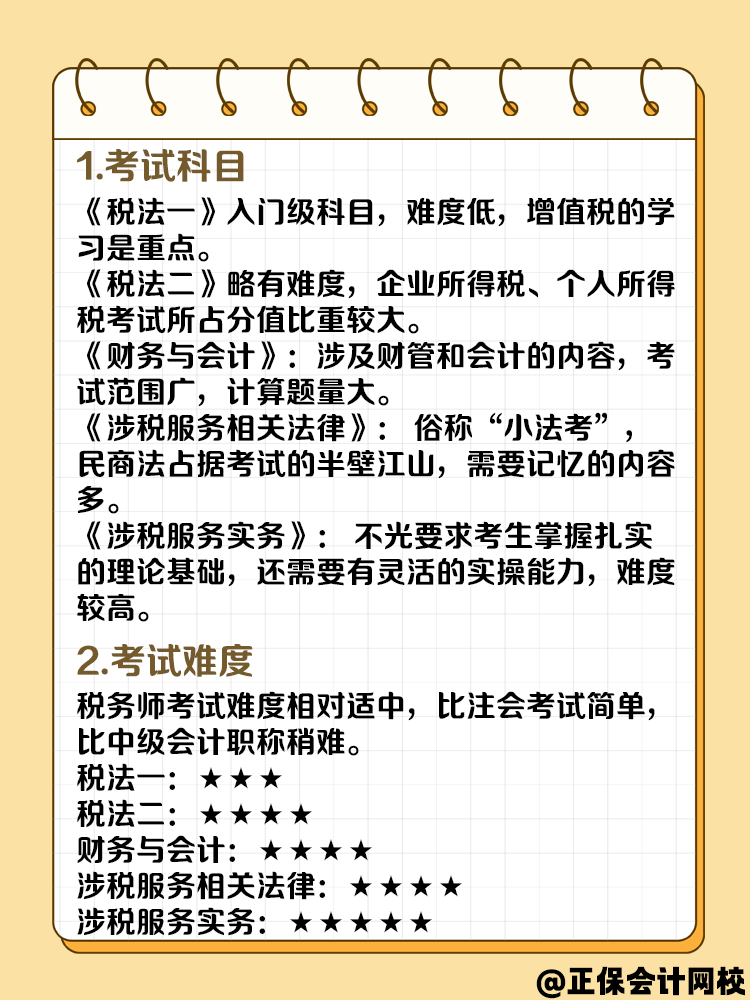 想要報(bào)考2025年稅務(wù)師考試 關(guān)于考試你了解多少？